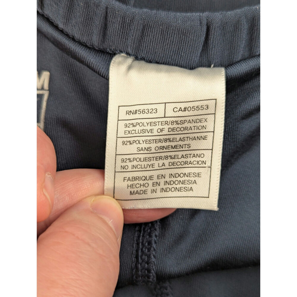 Nike Athletic Skirt Skort FitDry Navy Blue Sporty Preppy Tennis Golf Medium - Picture 6 of 8
